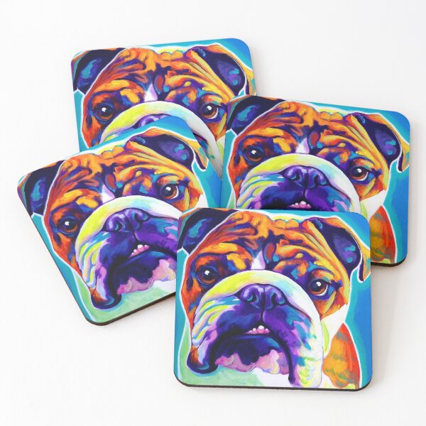 Item preview, English Bulldog pet full face art dog dogs pets  designed and sold by Coolstuff4you71.