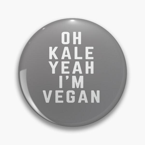 Item preview, Oh Kale Yeah I'm Vegan Funny Green Veggie designed and sold by douglasnether.