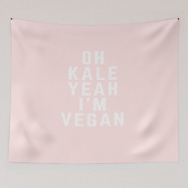 Item preview, Oh Kale Yeah I'm Vegan Funny Green Veggie designed and sold by douglasnether.