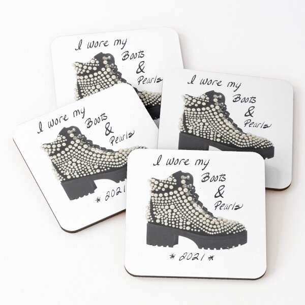 Item preview,  I Wore My Boots with Pearls 2021 designed and sold by boopsblunt.