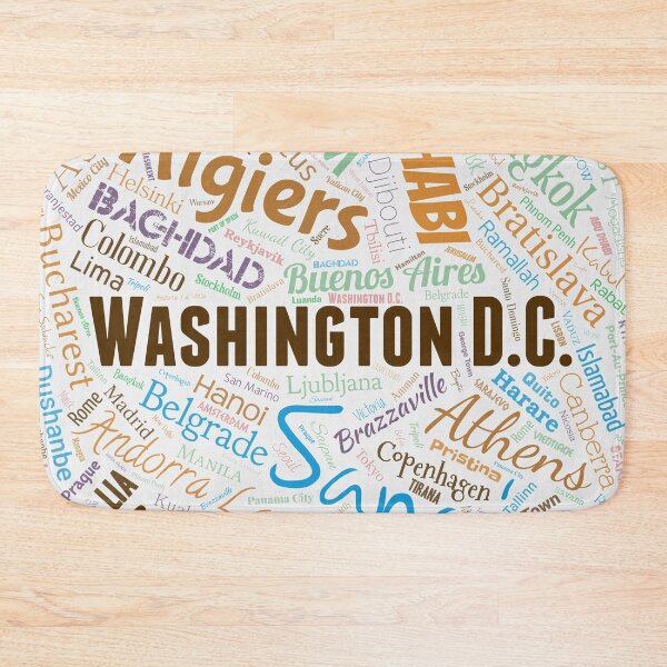 Item preview, World Capitals designed and sold by Montage-Madness.