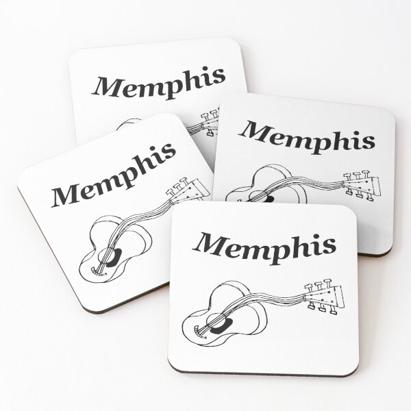 Aperçu de l'œuvre Memphis Bendy Guitar noir créée et vendue par germsarty.