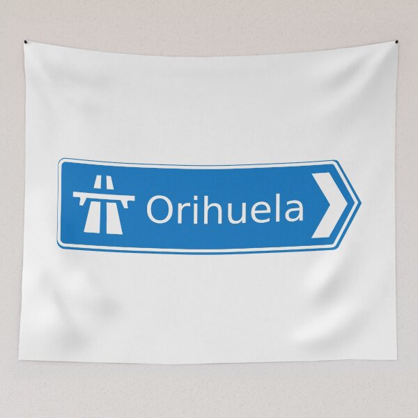 Item preview, Orihuela Road Sign designed and sold by Rag-Dog.
