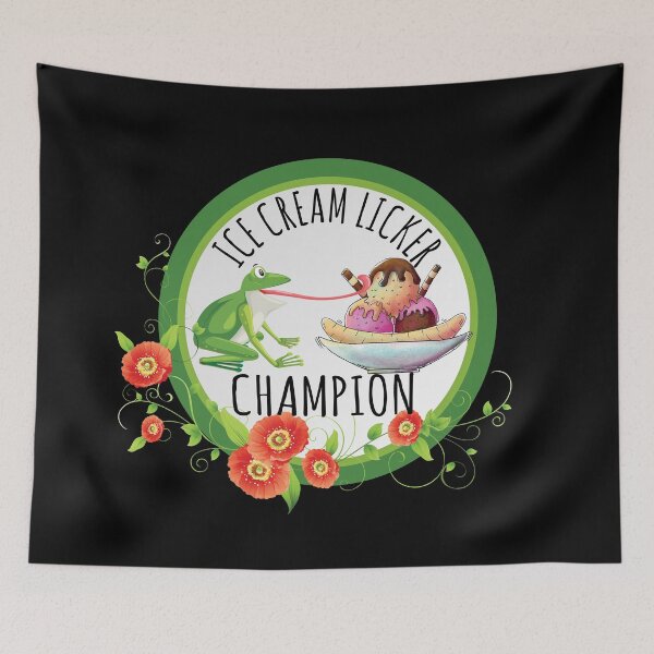 Item preview, ice cream licker champion designed and sold by ZenCloak.