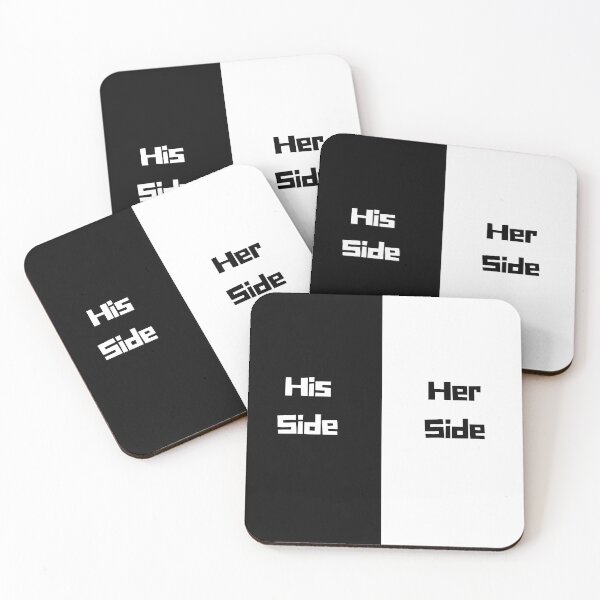 Item preview, His Side, Her Side designed and sold by PureGeometry.