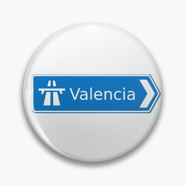 Item preview, Valencia Road Sign designed and sold by Rag-Dog.