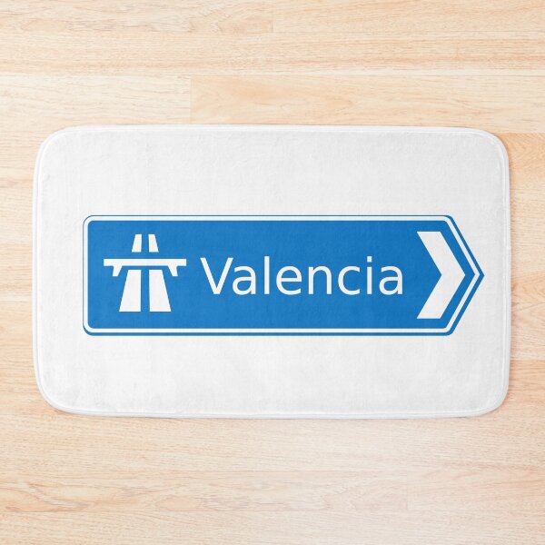 Item preview, Valencia Road Sign designed and sold by Rag-Dog.
