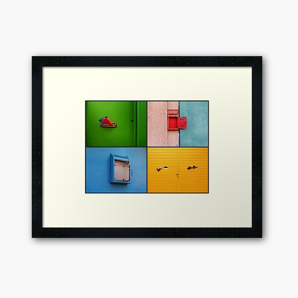 Post Framed Art Print