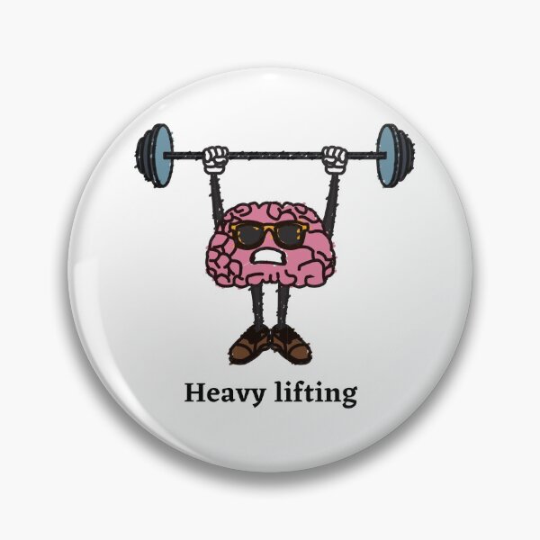 Item preview, Brain Heavy Lifting designed and sold by being trendy.