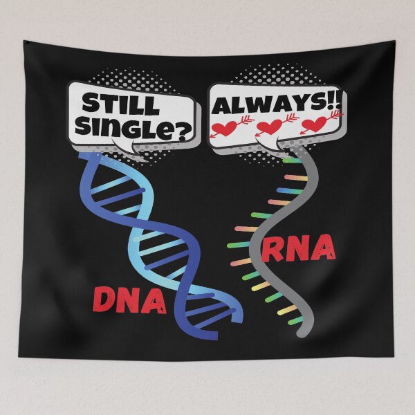 Item preview, STILL SINGLE? DNA ALWAYS RNA FUNNY MEDICAL LABORATORY SCIENTIST  designed and sold by Hippiesole.