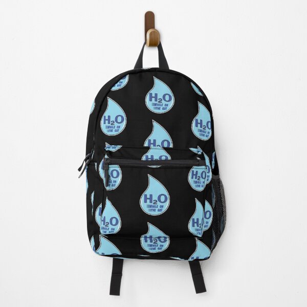 Item preview, H2O WHILE ON THE GO FLASK BOTTLE STICKER designed and sold by Harlake.