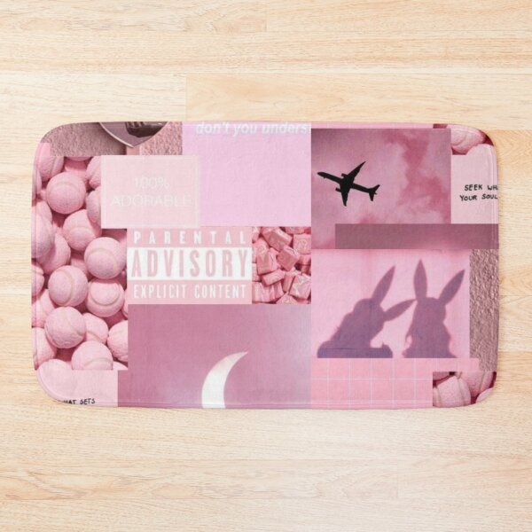 Item preview,  Y2K light pink aesthetic collage  designed and sold by cloudy-moon.