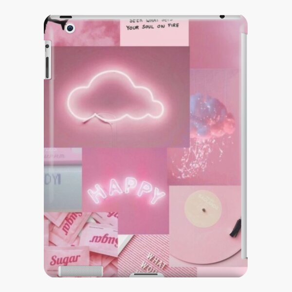 Y2K Aesthetic Pink Flames | iPad Case & Skin