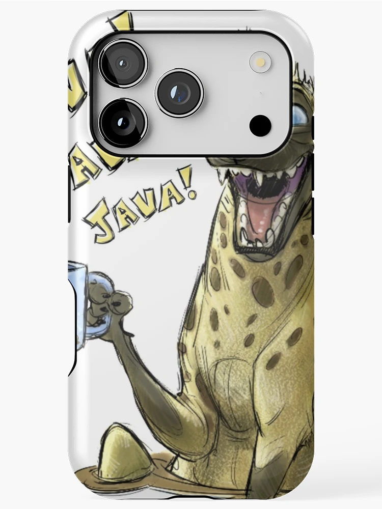 Thumbnail 1 of 4, iPhone Case, Java Java Java designed and sold by Sketchtoanimate.