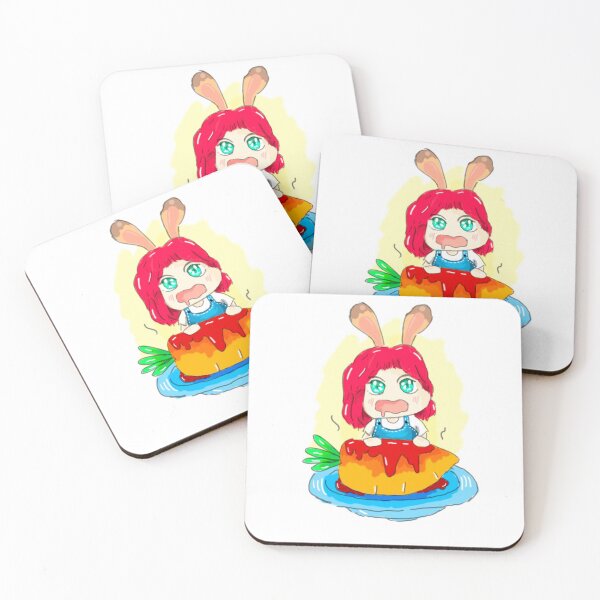 Item preview, Hungry rabbit girl designed and sold by GREENTAGs.
