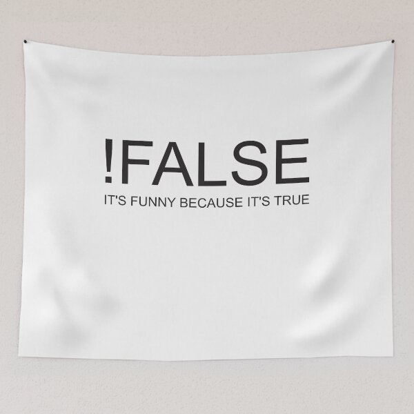 Item preview, ! FALSE IT'S FUNNY BECAUSE IT'S TRUE designed and sold by Montrepeneuer.