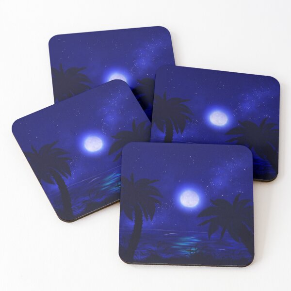 Item preview, Moonlit Paradise  designed and sold by BittyKittyNeko.