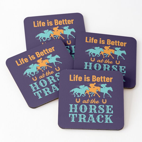 Item preview, Life is Better At The Horse Track Horse Racing Lover designed and sold by jaygo.