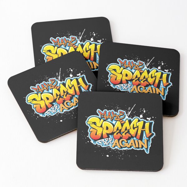 Item preview, Make Speech Free Again (Graffiti) designed and sold by LazyBuffalo.