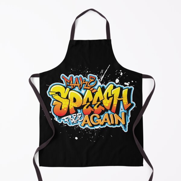 Item preview, Make Speech Free Again (Graffiti) designed and sold by LazyBuffalo.