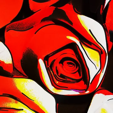 Artwork thumbnail, Red Roses by PictureNZ