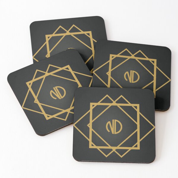 Item preview, monogram logo of shop designed and sold by nordikamode.