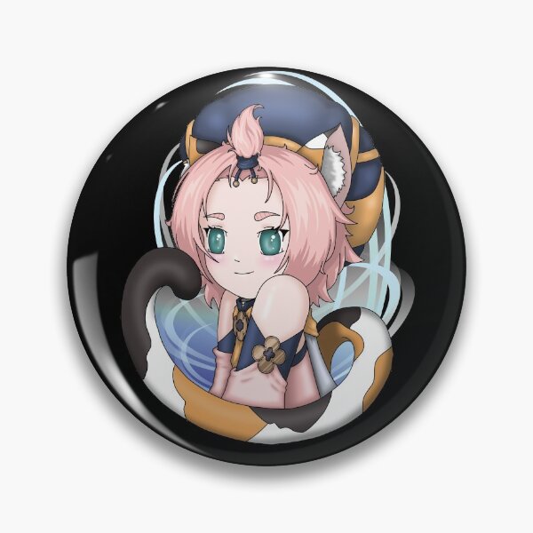 Item preview, Genshin Impact - Diona (Fanart) - Black Background designed and sold by Katrina Montgomery.