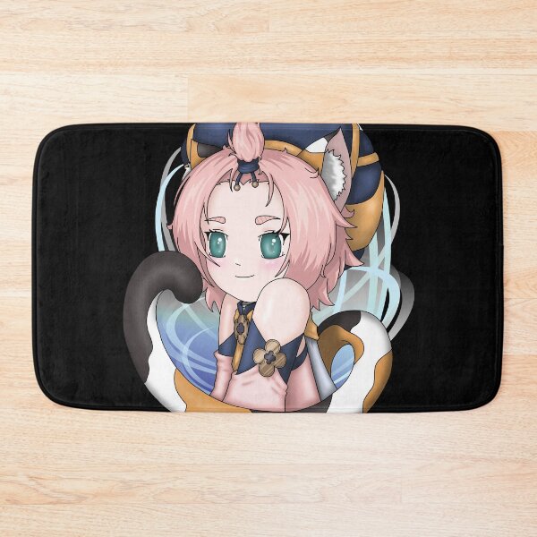 Item preview, Genshin Impact - Diona (Fanart) - Black Background designed and sold by Katrina Montgomery.