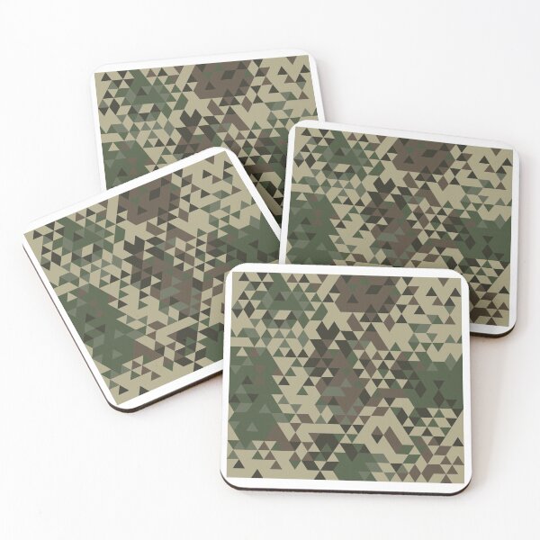 Item preview, Camo triangle wood designed and sold by GingerBest.
