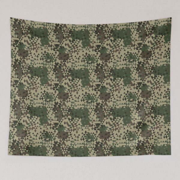 Item preview, Camo triangle wood designed and sold by GingerBest.