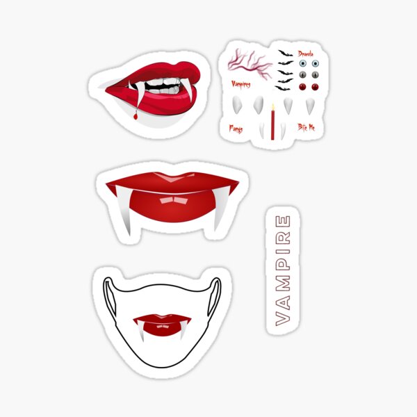 mouth boca vampire vampiro anime sticker by @angelic_mei