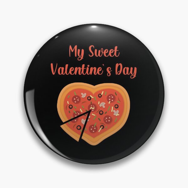 Item preview, Pizza is my sweet valentines day designed and sold by Rima Amin.