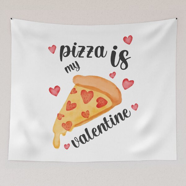 Item preview, my valentine is Pizza designed and sold by Rima Amin.