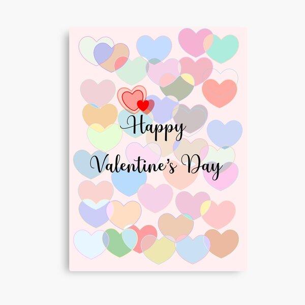 Happy Valentine’s Day ! Canvas Print