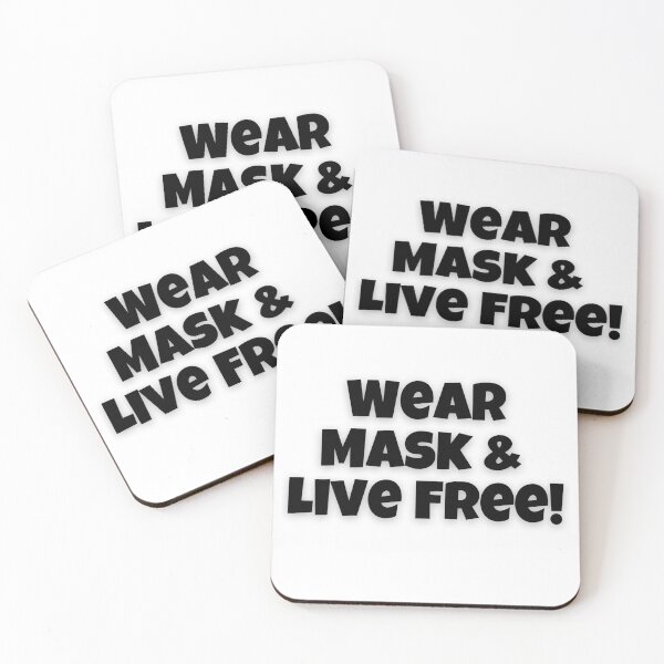 Item preview, Two Priority: Wear Mask and Live Free designed and sold by China Decoded.