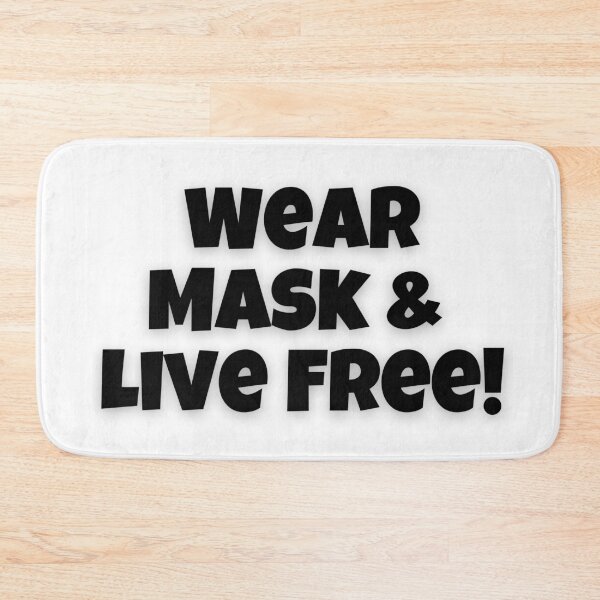 Item preview, Two Priority: Wear Mask and Live Free designed and sold by China Decoded.