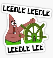 Leedle Leedle Leedle Lee - Spongebob Sticker