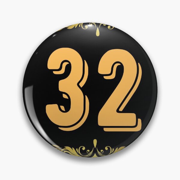 Item preview, Number 32 designed and sold by HappinessWorld.