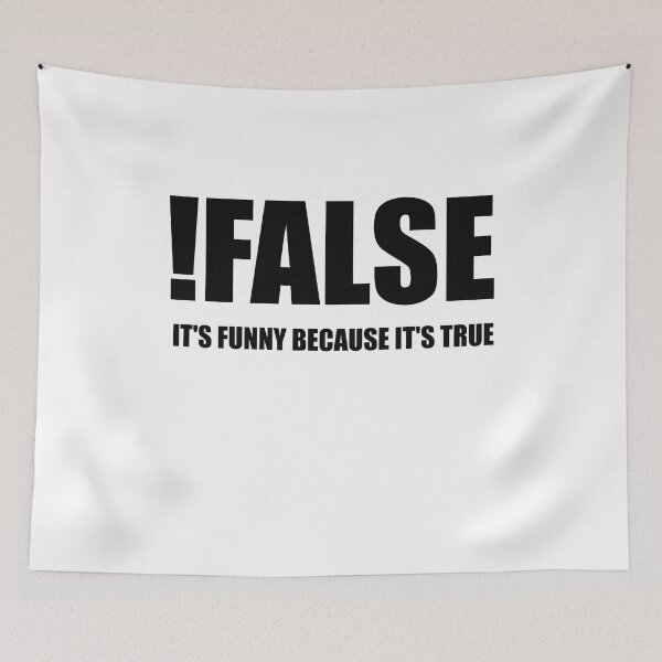 Item preview, ! FALSE IT'S FUNNY BECAUSE IT'S TRUE designed and sold by Montrepeneuer.