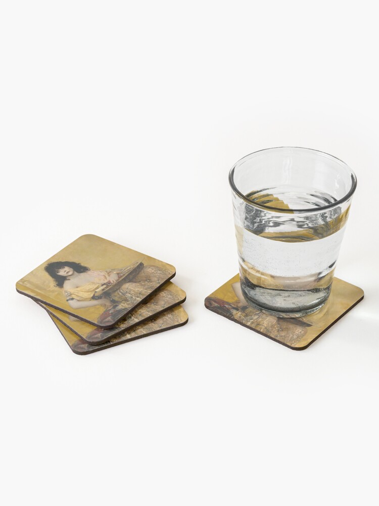 Aperçu 2 sur 5. Dessous de verre (lot de 4) avec l'œuvre WWDITS Nadja HD créée et vendue par RoyalNadja.