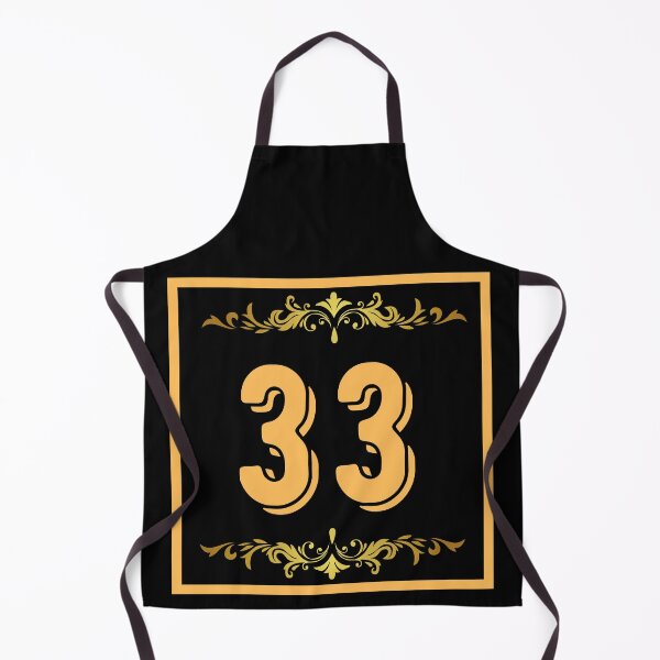 Item preview, Number 33 designed and sold by HappinessWorld.