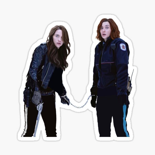 WynHaught 3x07 digital drawing Sticker