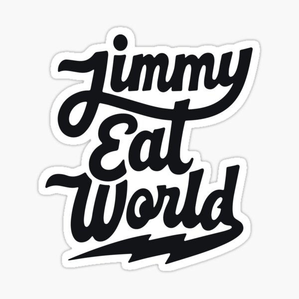 Jimmy Eat World Stickers Redbubble