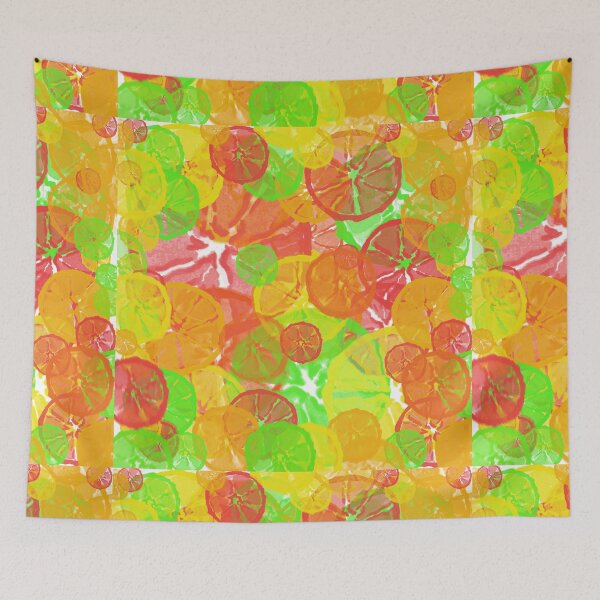 Item preview, Decorative gift Watercolor Citrus Pattern with Grapefruits, Limes, Lemons and Oranges designed and sold by hyggekrog.