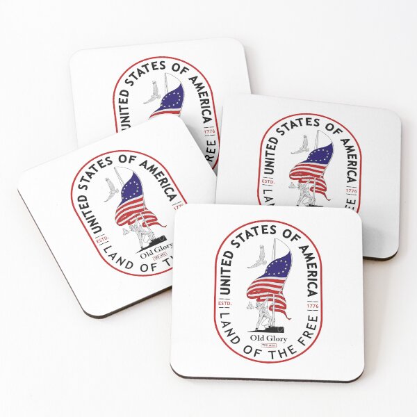 Item preview, USA Land Of The Free designed and sold by LazyBuffalo.
