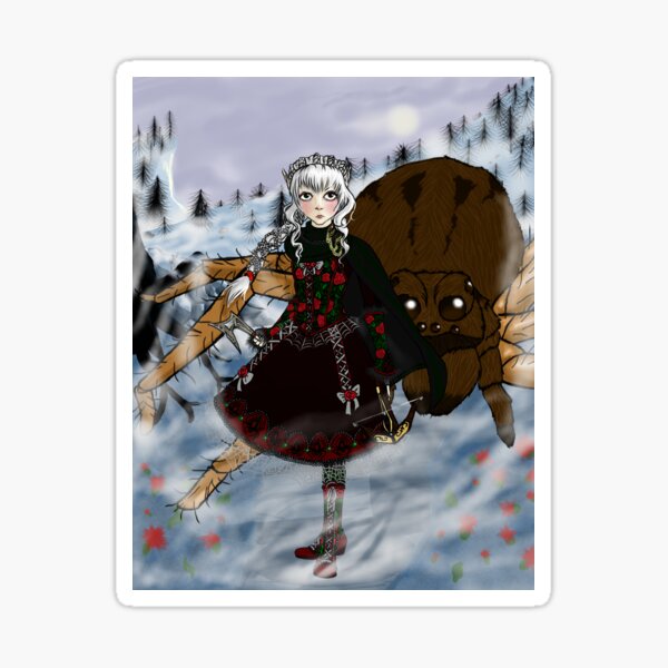 Arane and Anansi Sticker