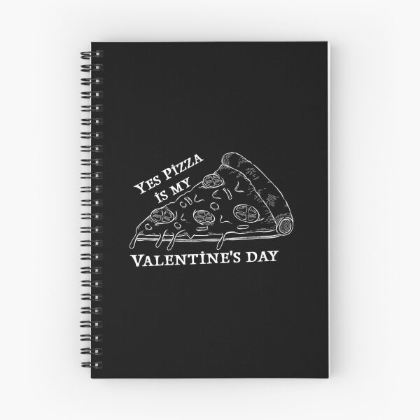Item preview, Pizza is my valentine, Pizza Line art designed and sold by Rima Amin.