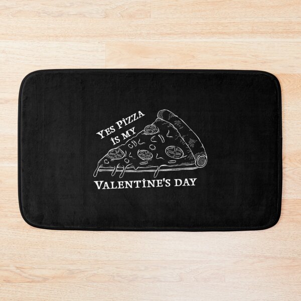 Item preview, Pizza is my valentine, Pizza Line art designed and sold by Rima Amin.