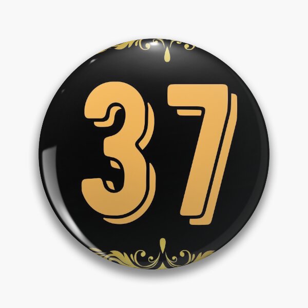 Item preview, Number 37 designed and sold by HappinessWorld.