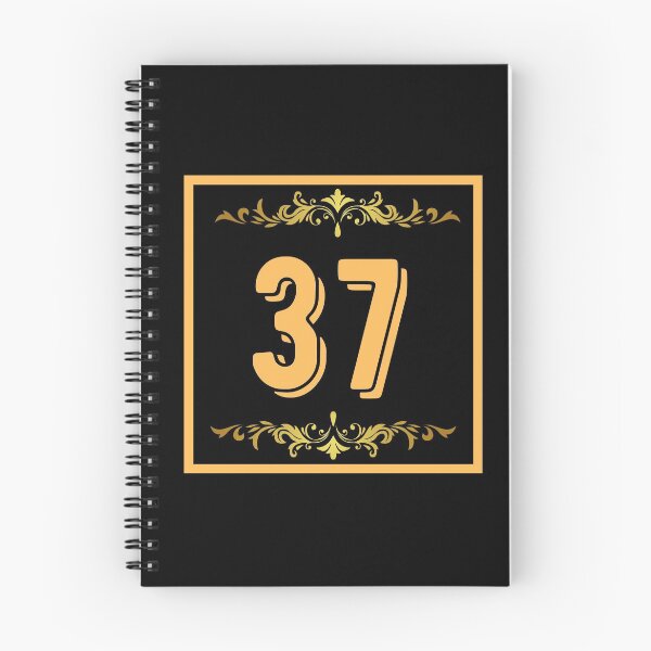 Item preview, Number 37 designed and sold by HappinessWorld.